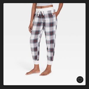 Womens perfectly cozy flannel jogger pajama pants 
Stars above
